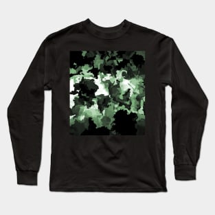 Army Inspired Pattern Long Sleeve T-Shirt